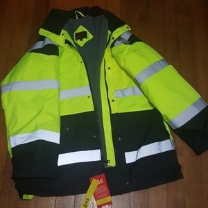 High Visibility Work coat